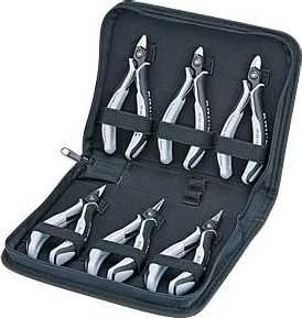 KNIPEX precizinių žiedinių žiedų replių rinkinys
