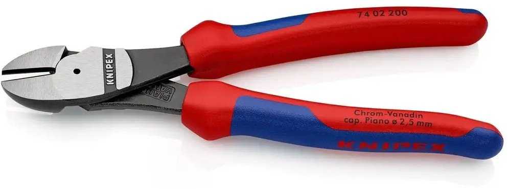 Knipex KNIPEX Kraft-Seitenschneider 200 mm. Comfort Griffe