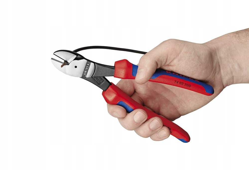 Knipex KNIPEX Kraft-Seitenschneider 200 mm. Comfort Griffe