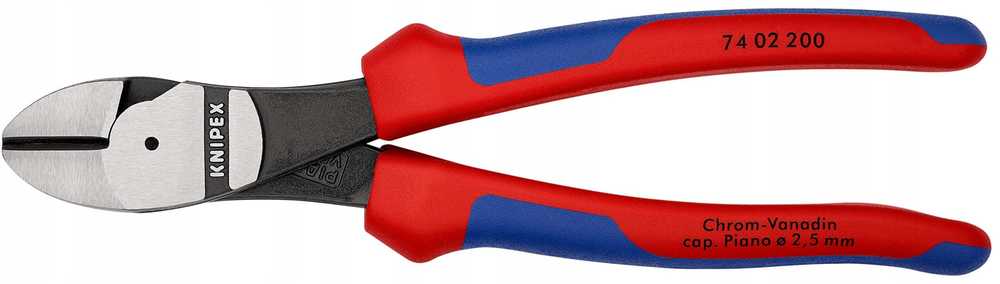 Knipex KNIPEX Kraft-Seitenschneider 200 mm. Comfort Griffe