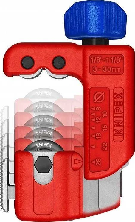 Vamzdžių pjaustyklė KNIPEX TubiX S 3-30mm