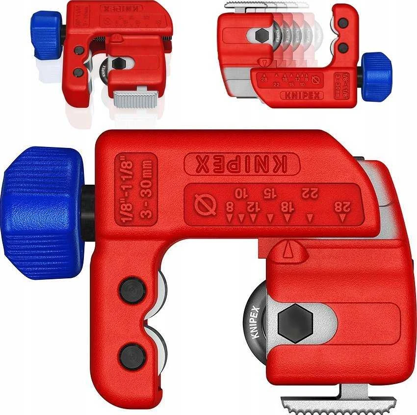 Vamzdžių pjaustyklė KNIPEX TubiX S 3-30mm