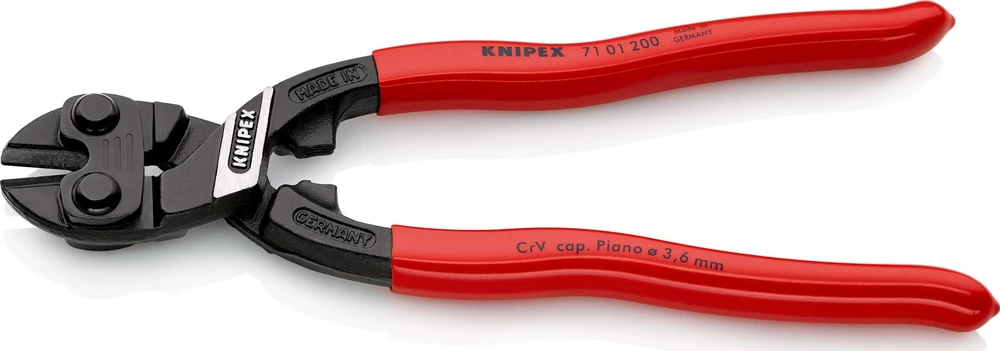 Knipex Compact šarnyrinės replės 200 mm CoBolt PCV (71 01 200)