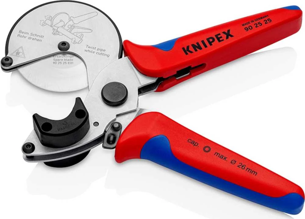Plastikinių vamzdžių kirpimo replės KNIPEX 9025