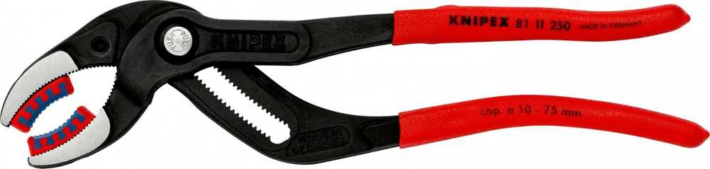 Vamzdinės replės su plastikinėmis žiaunomis KNIPEX 8111