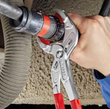 Vamzdinės replės su plastikinėmis žiaunomis KNIPEX 8113250