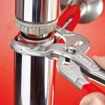 Vamzdinės replės su plastikinėmis žiaunomis KNIPEX 8113250