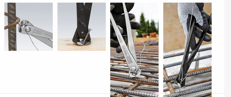 Knipex armavimo žnyplės su padidintu svertu, sustiprintos, nikeliuotos, 300 mm (99 14 300)
