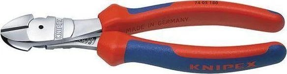 KNIPEX įstrižainės pjovimo žnyplės atramentuotos 200 mm