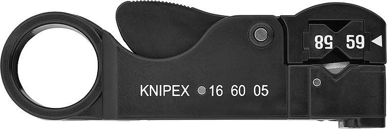 KNIPEX ŚCIĄGACZ IZOLACJI DO KABLI KONCENTRYCZNYCH / ANTENOWYCH