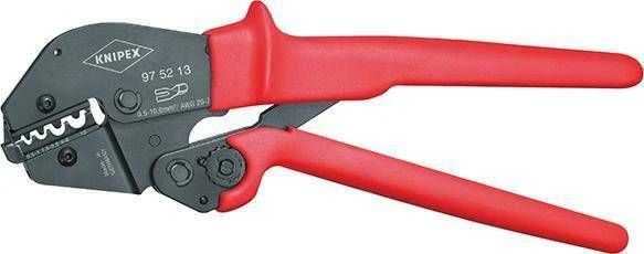 Laidų antgalių užspaudimo replės 0,5-10mm2, Knipex