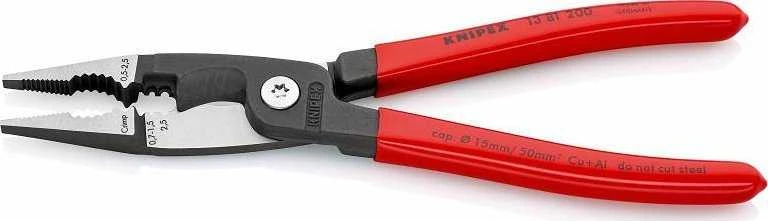 Knipex 6 viename elektros instaliacijos replės (13 81 200)