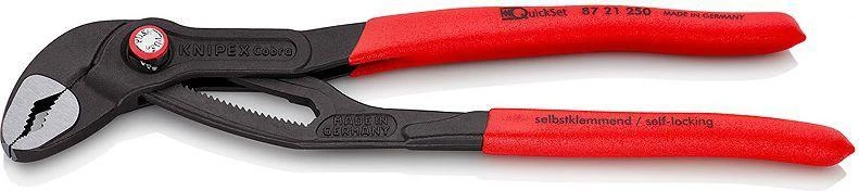 Vamzdinės replės Cobra QuickSet KNIPEX 8721, 300mm