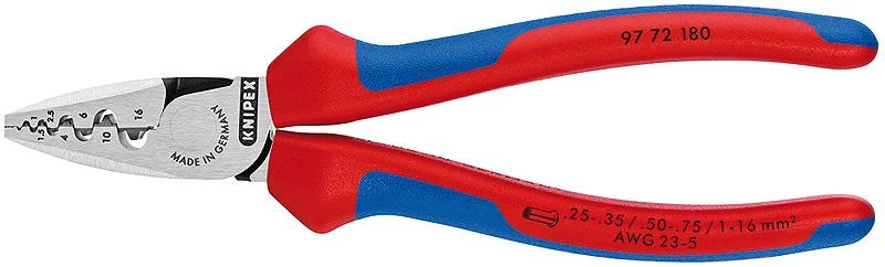 Antgalių užspaudimo replės KNIPEX 9772