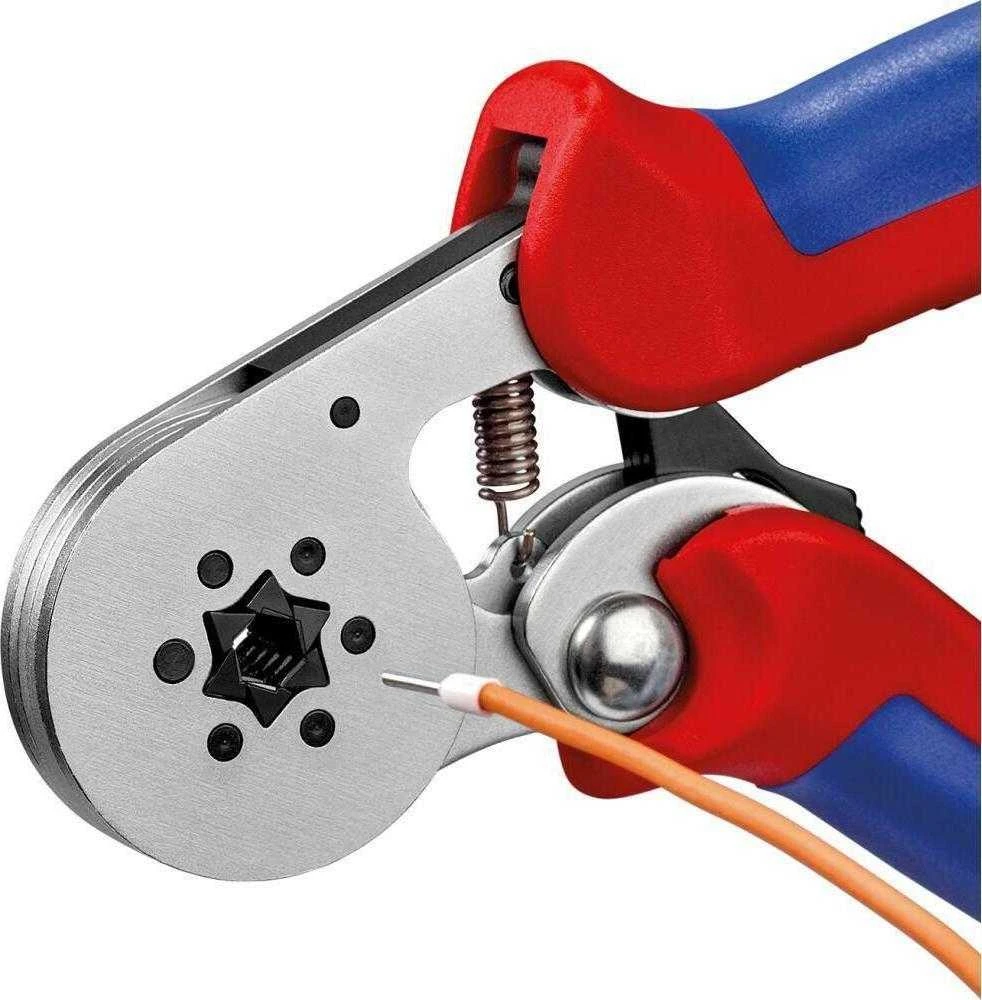 Antgalių užspaudimo replės su savaiminiu susireguliavimu KNIPEX 975514