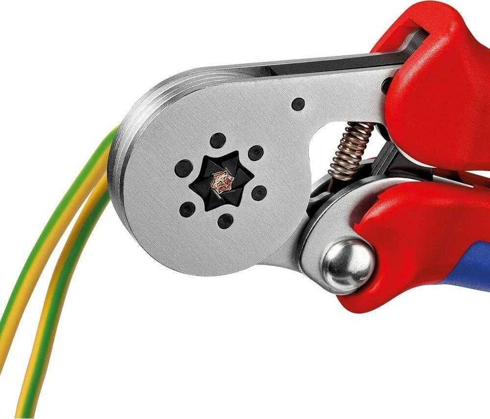 Antgalių užspaudimo replės su savaiminiu susireguliavimu KNIPEX 975514