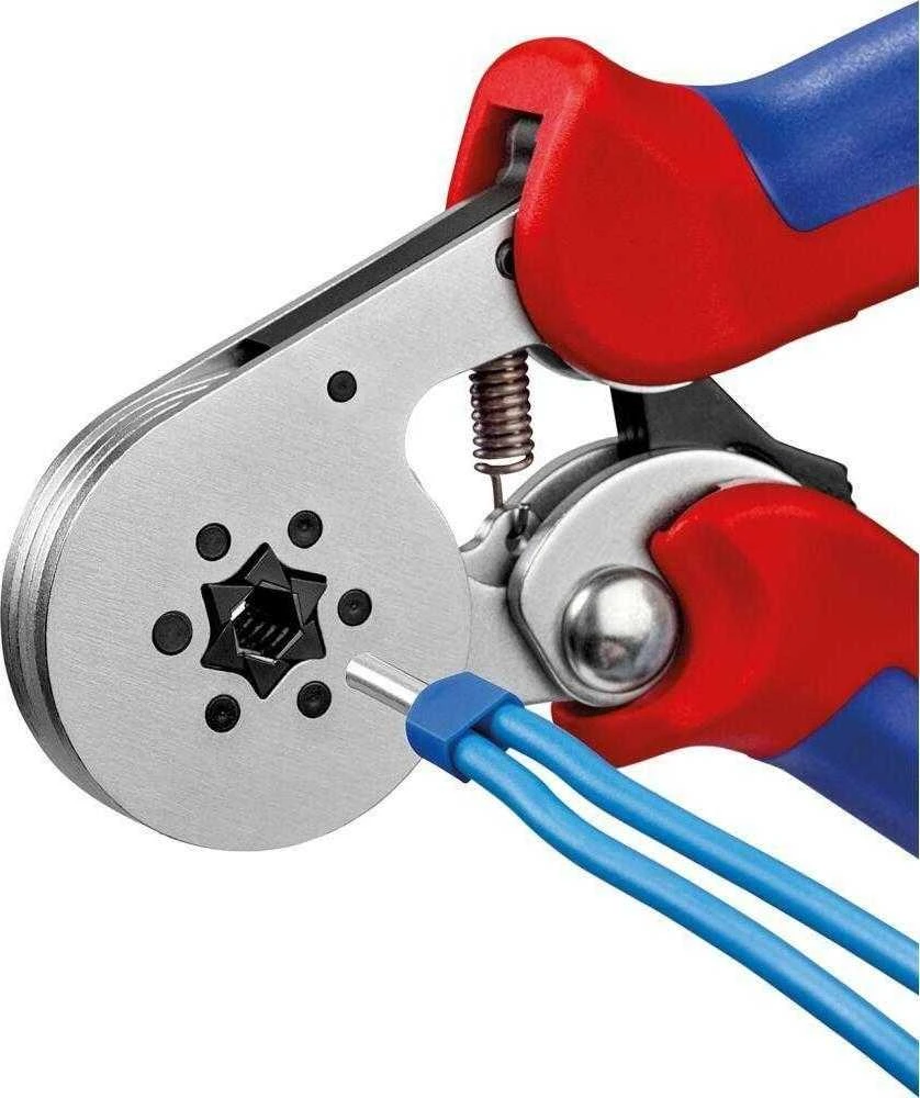 Antgalių užspaudimo replės su savaiminiu susireguliavimu KNIPEX 975514