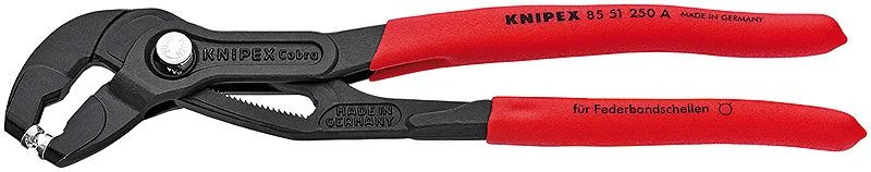 Spyruoklinių sąvaržų suspaudimo replės 250 mm, Knipex