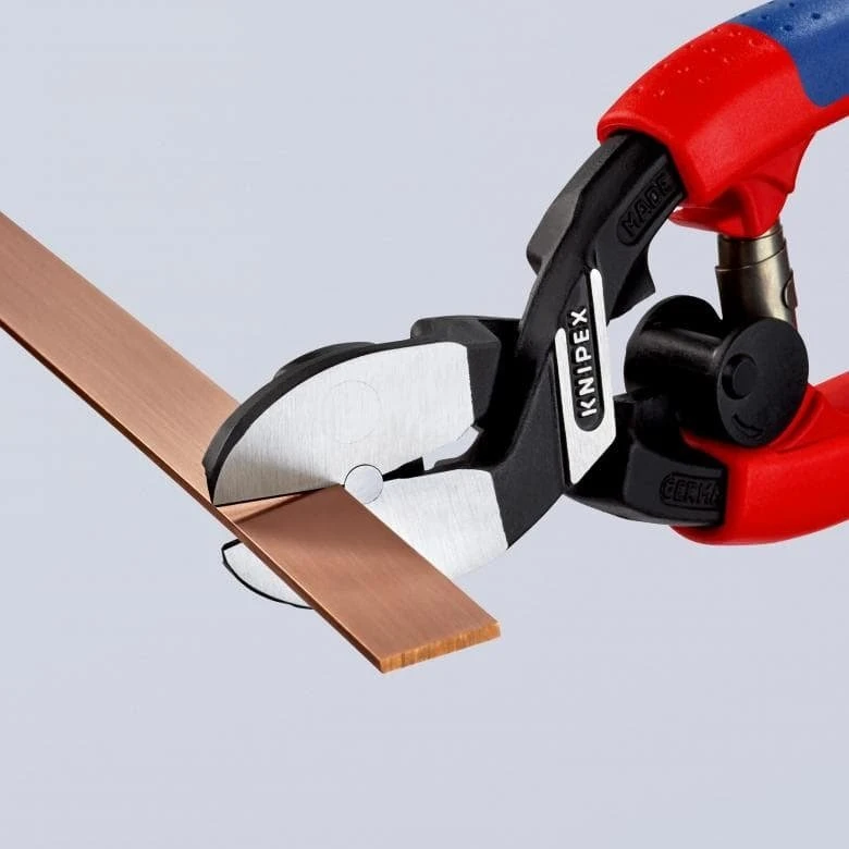 Žnyplės šoninio kirpimo 200mm D6mm, Knipex
