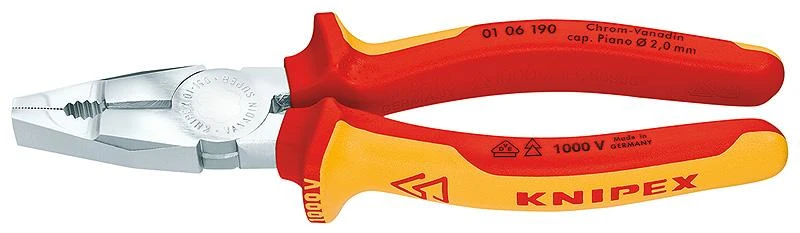 Kombinuotos elektrikų replės KNIPEX 0106190