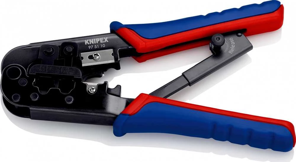 Knipex Presavimo replės telefono kištams Western 190mm (97 51 10)