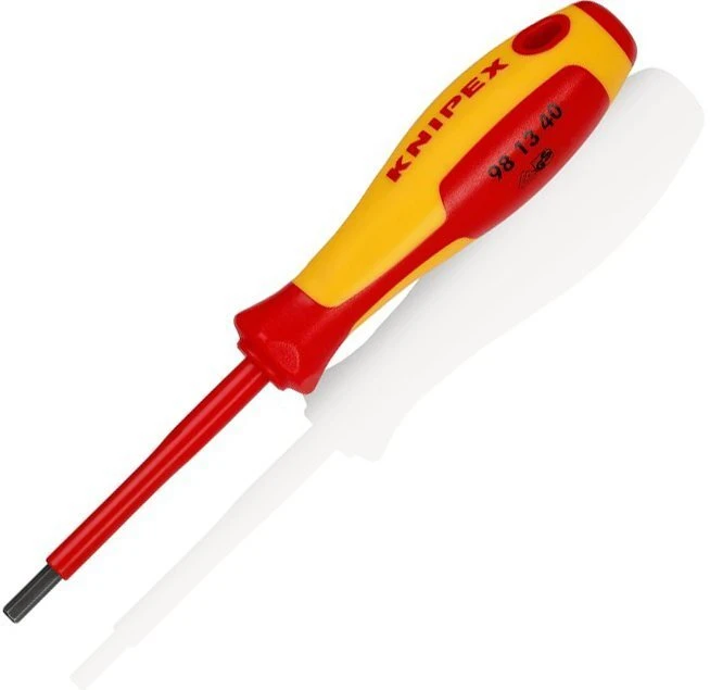 Knipex izoliuotas šešiabriaunis atsuktuvas 4 mm