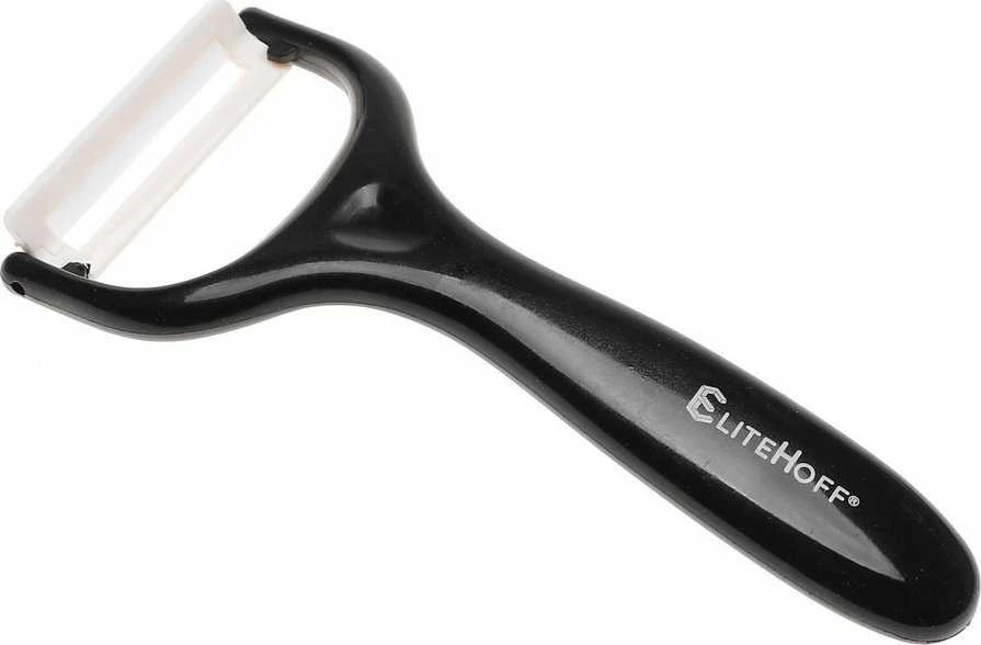 Elitehoff KNIVES KNIFE rinkinys Peeler CERAMIC STEEL Juodas