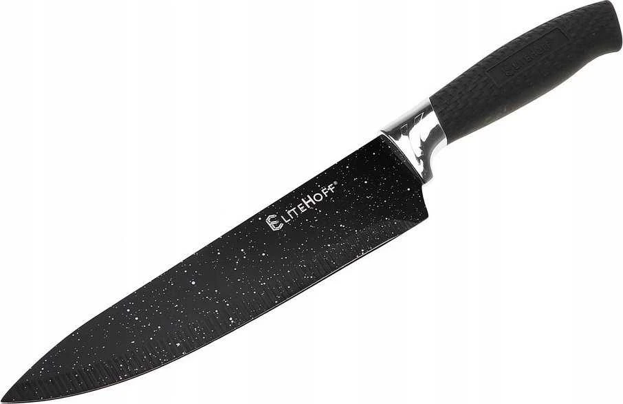 Elitehoff KNIVES KNIFE rinkinys Peeler CERAMIC STEEL Juodas