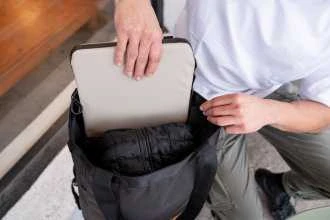 Kelioninė kuprinė - WANDRD Tote Backpack Kuprinė, Juoda