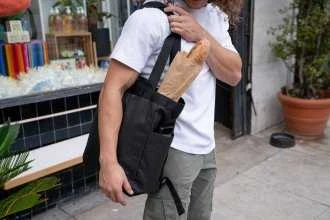 Kelioninė kuprinė - WANDRD Tote Backpack Kuprinė, Juoda