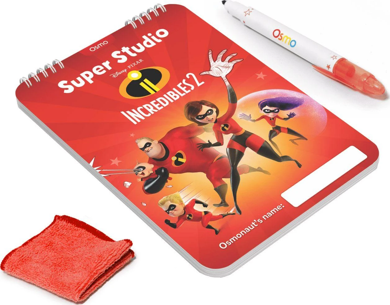 „Tangible Play Osmo Super Studio“ – piešimo sąsiuvinis su „Disney The Incredibles 2“ personažais