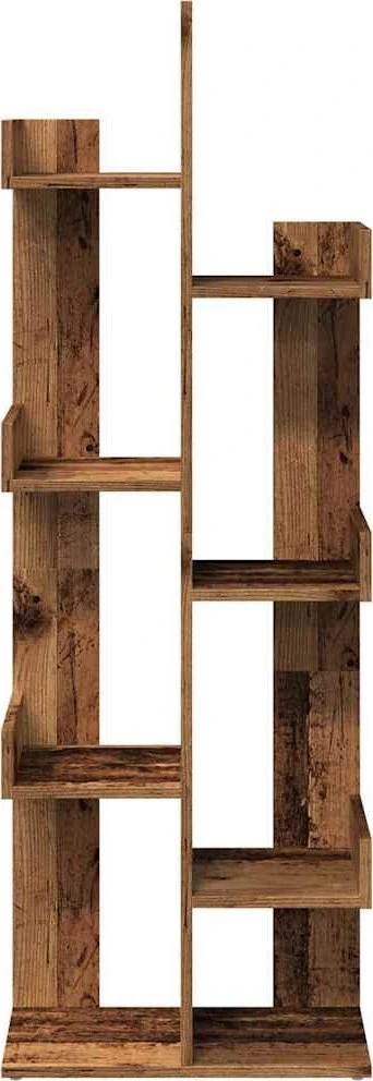 knygų spintelė Sena mediena 48x25,5x140 cm Inžinerinė mediena