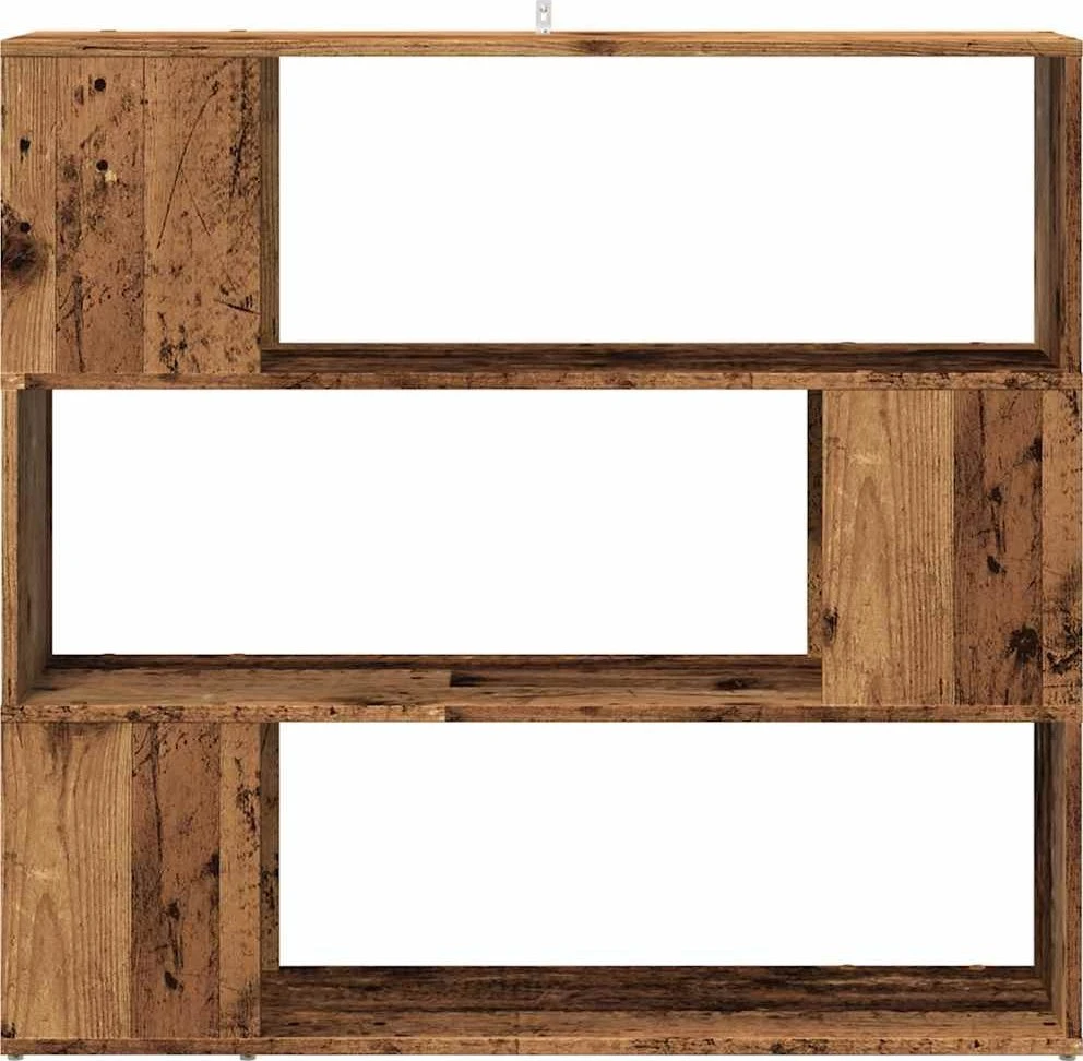 knygų spinta/kambario pertvara Old Wood 100x24x94 cm