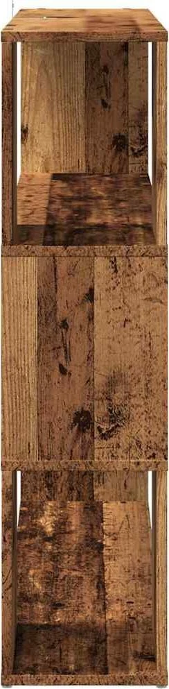 knygų spinta/kambario pertvara Old Wood 100x24x94 cm