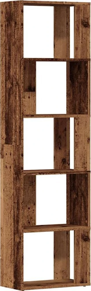 Spintelė knygoms, medienos, 45x24x159cm, apdirbta mediena