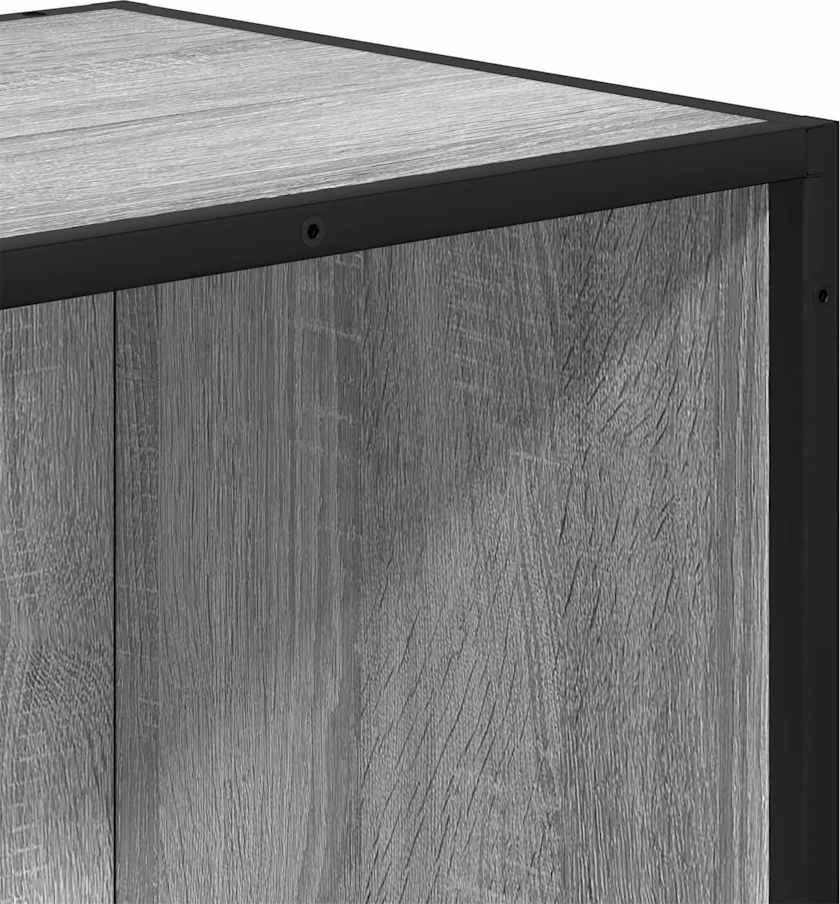 knygų spintelė pilka Sonoma 40x35x107,5 cm inžinierinė mediena