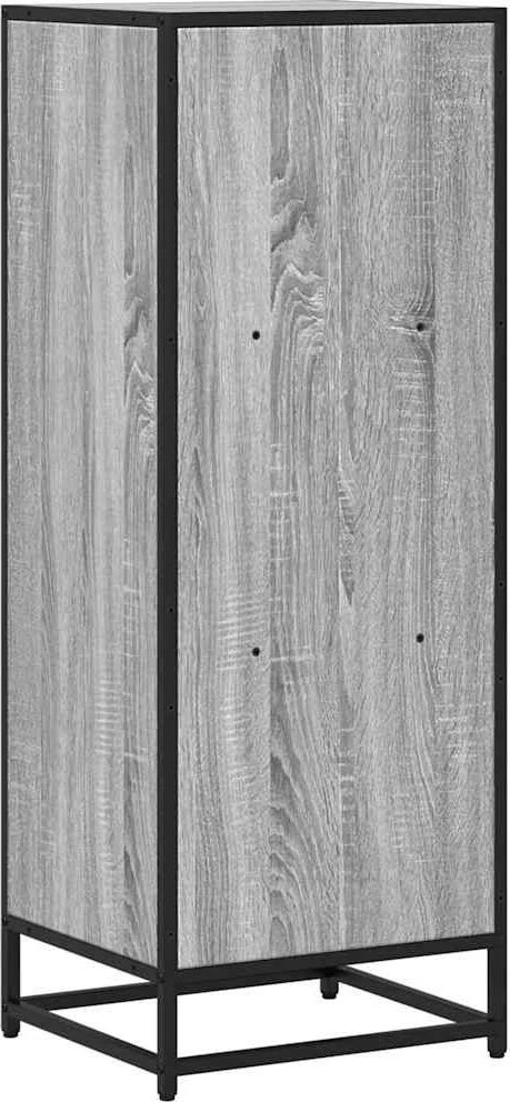 knygų spintelė pilka Sonoma 40x35x107,5 cm inžinierinė mediena