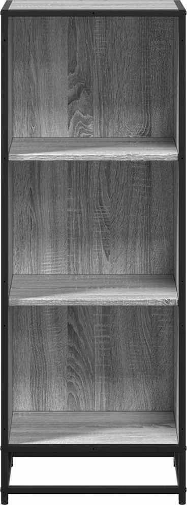 knygų spintelė pilka Sonoma 40x35x107,5 cm inžinierinė mediena