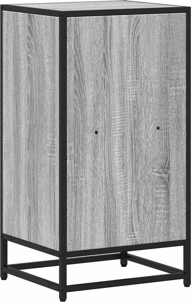 knygų spintelė Pilka Sonoma 40x35x76 cm Engineered Wood
