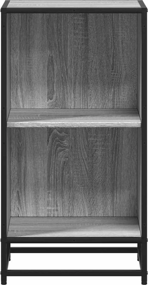 knygų spintelė Pilka Sonoma 40x35x76 cm Engineered Wood