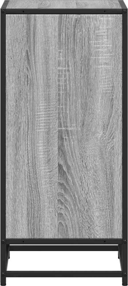 knygų spintelė Pilka Sonoma 40x35x76 cm Engineered Wood