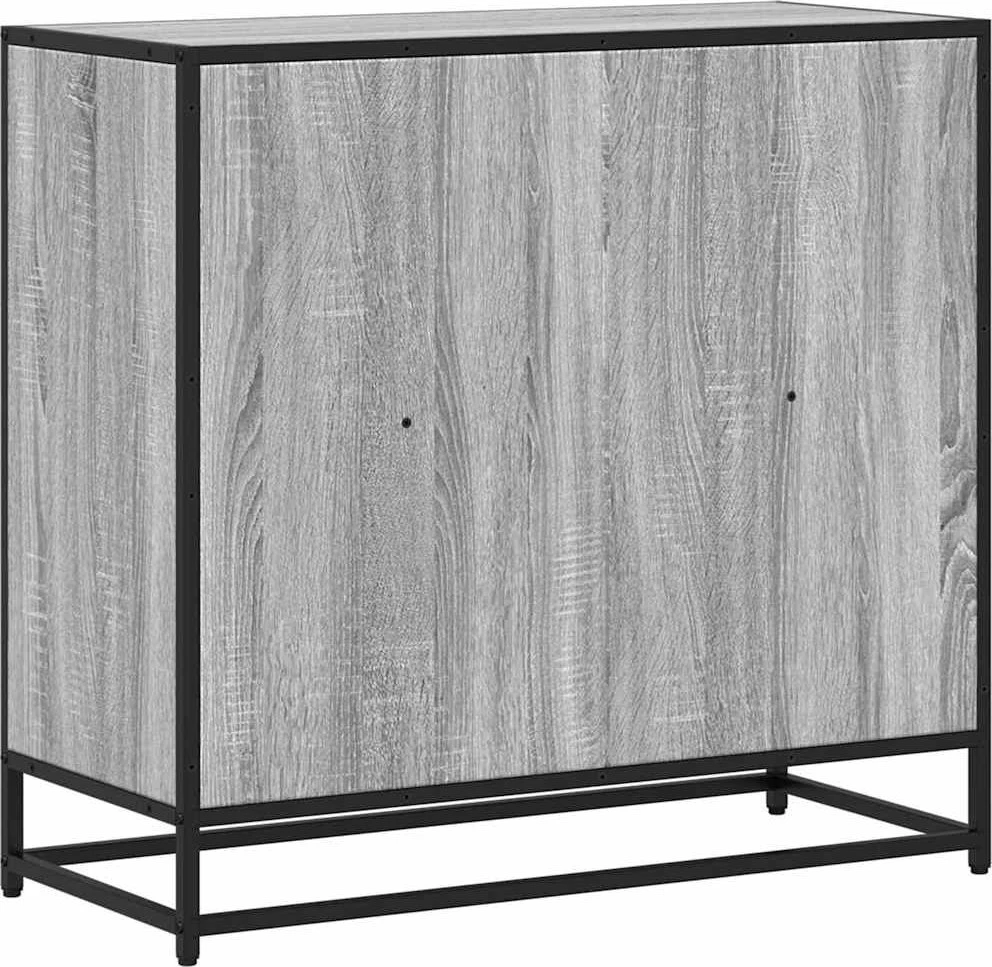 knygų spintelė pilka Sonoma 80,5x35x76 cm inžinierinė mediena
