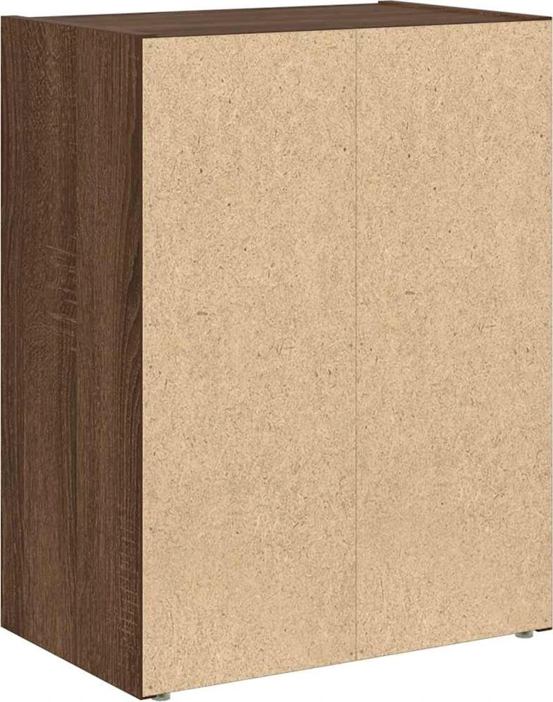 Knygų spinta, ruda ąžuolo, 40x24x52cm, apdirbta mediena