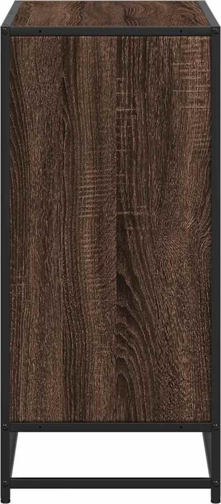 knygų spintelė Rudas ąžuolas 80,5x35x76 cm Inžinerinė mediena