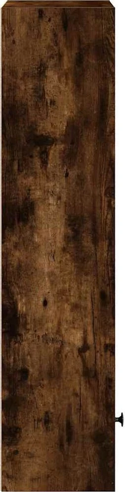 Knygų spinta, dūminio ąžuolo, 31x24x102cm, apdirbta mediena
