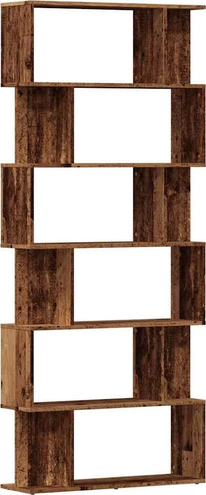 knygų spintelė Sena mediena 80x24x192 cm Inžinierinė mediena