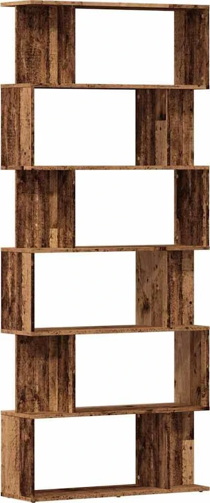 knygų spintelė Sena mediena 80x24x192 cm Inžinierinė mediena