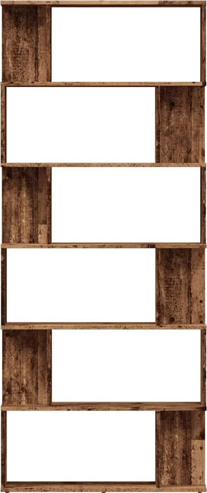 knygų spintelė Sena mediena 80x24x192 cm Inžinierinė mediena