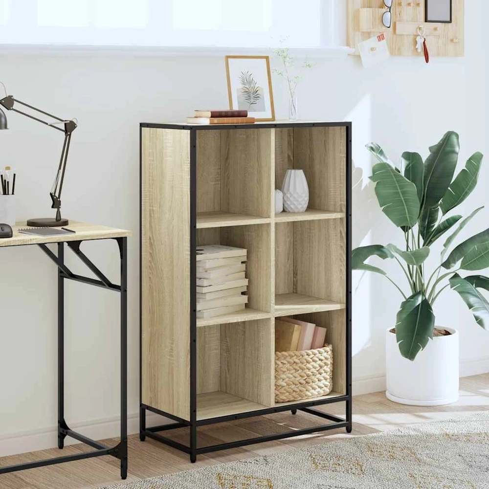 knygų spintelė Sonoma ąžuolas 65,5x33x107,5 cm