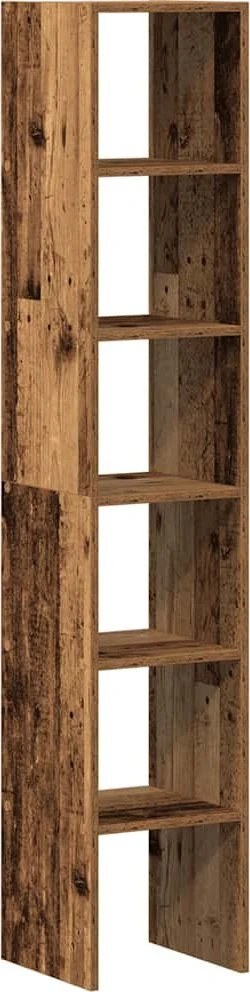 Knygų spintos, 2vnt., sukraun., medienos, 30x30x80cm, mediena